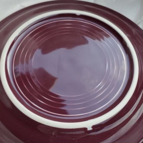 Fiestaware Fiesta CERAMIC Salad Plate Dish Claret 7.25" - Picture 7 of 8